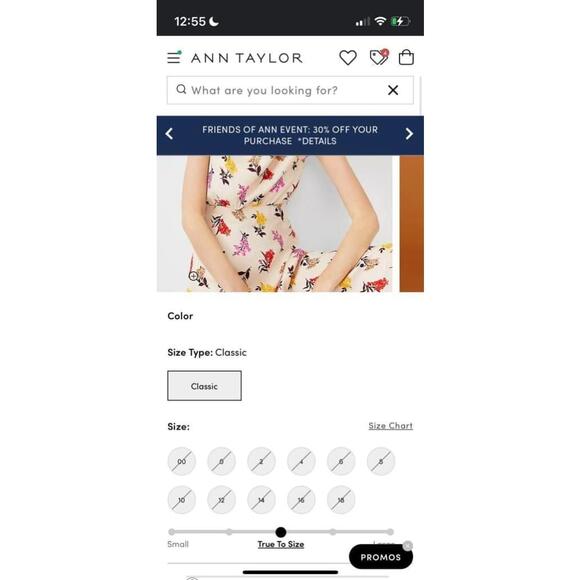 Ann Taylor Floral Dress Size 10 Pearl/Pink - Picture 8 of 8